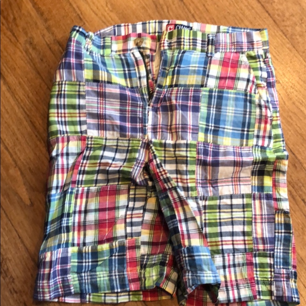 Plaid shorts